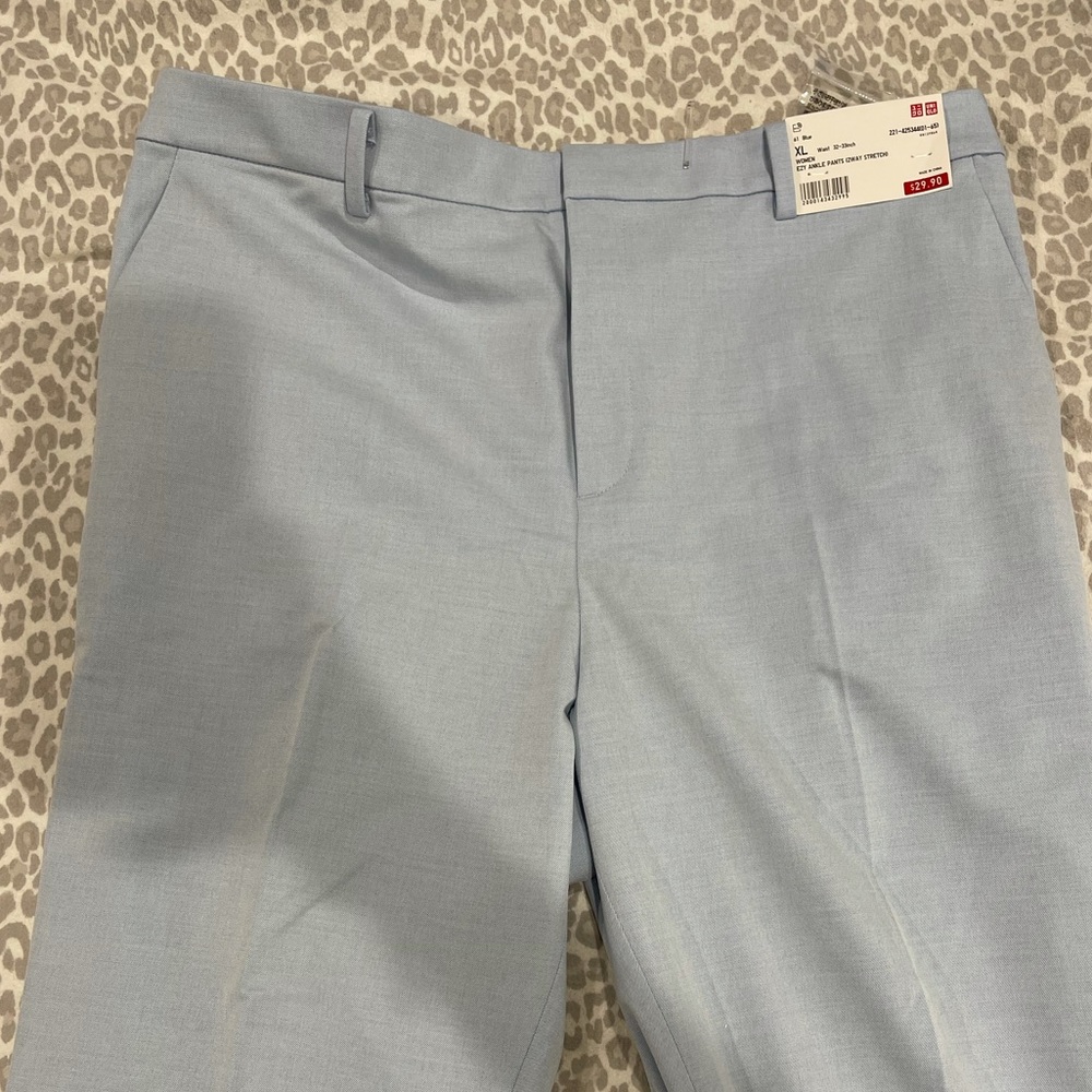 Uniqlo stretchy ankle pants